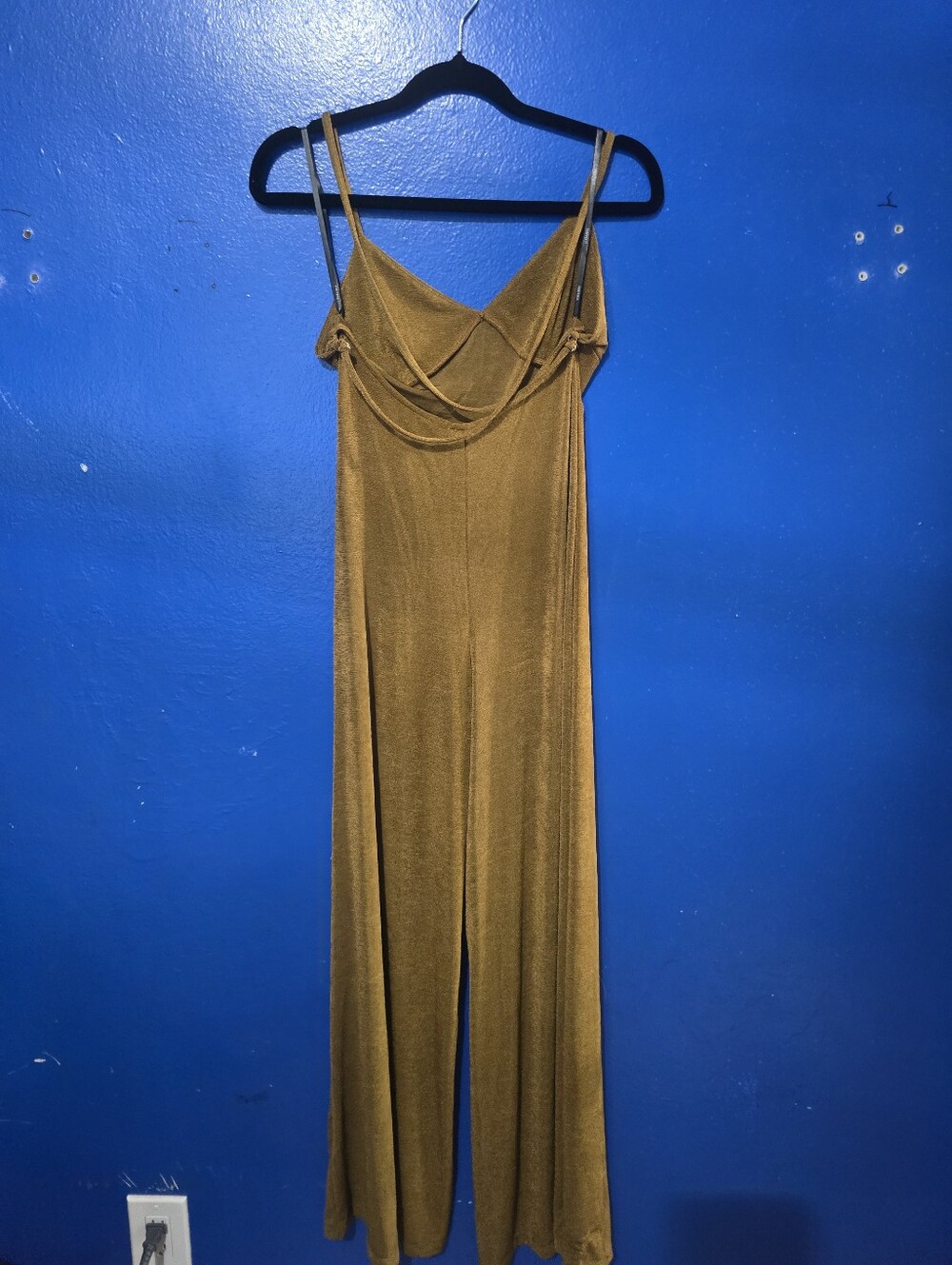 NWT Forever21 Goldenbrown Jumpsuit Size Medium